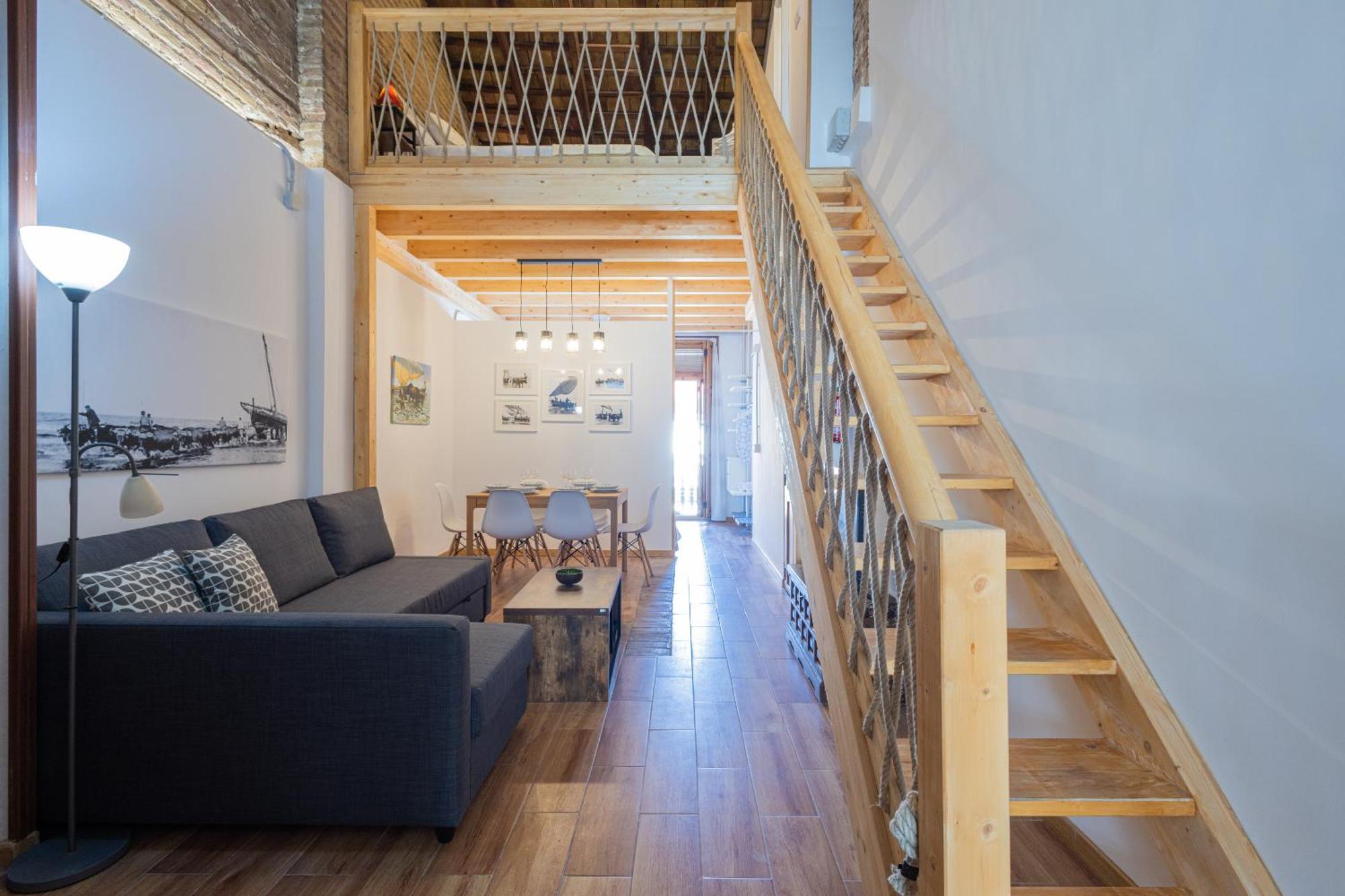 Florit Flats - El Cabanyal Duplex Appartement